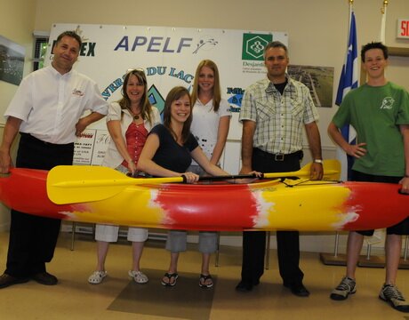 Travers�e du Lac Fortin - jeunes